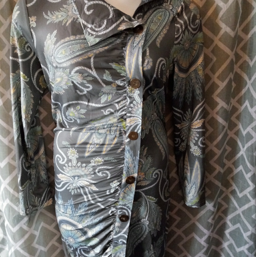 Gretchen Scott NWT Paisley Dresd